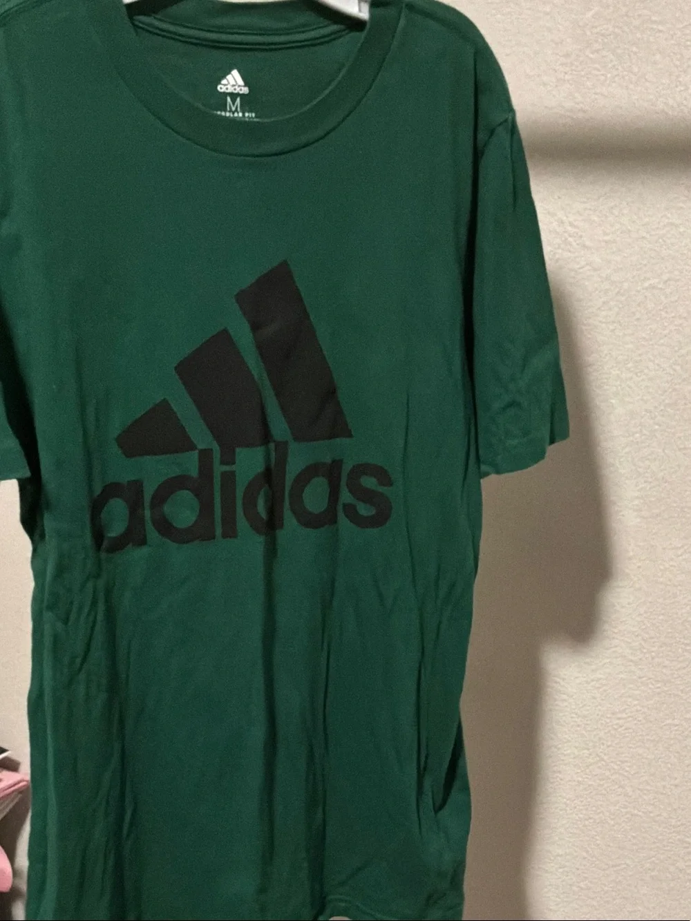adidas Green Kids Track Joggers with Black Side Stripes